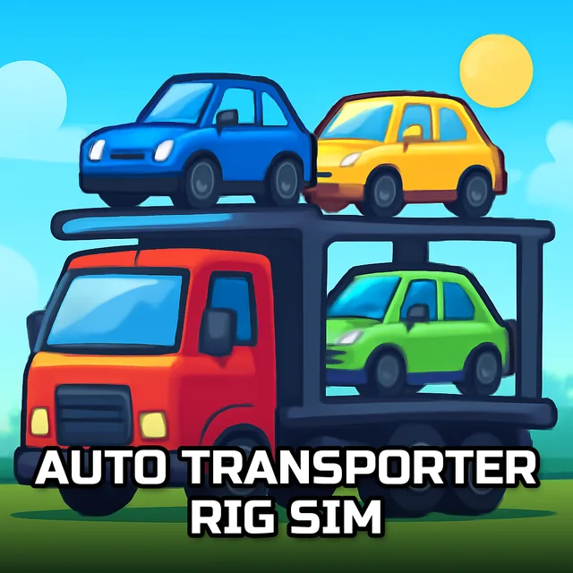 Auto Transporter Rig Sim game cover