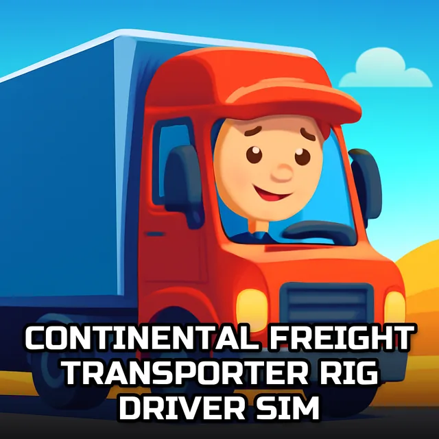 Continental Freight Transporter Rig Driver Sim game cover