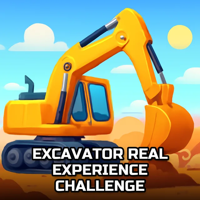 Excavator Real Experience Challenge - Construction Vehicles game