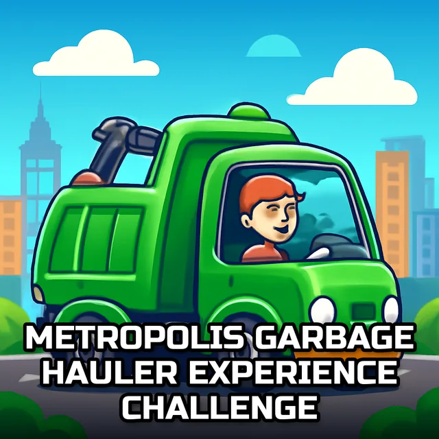 Metropolis Garbage Hauler Experience Challenge - Euro Trucking game