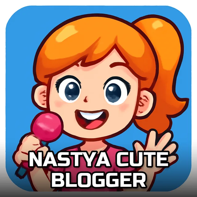 Nastya Cute Blogger - Offroad Loggers game