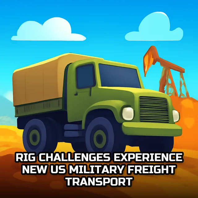 Rig Challenges Experience New US Military Freight Transport - Cargo Delivery game